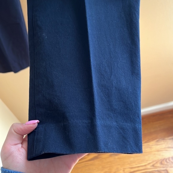 Talbots Chatham Ankle Pants Curvy Fit Navy Blue Pants - Picture 7 of 14